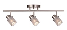  W-953 BN - Nicholas 3-Light Shaded Modern Track Ceiling Light Kit